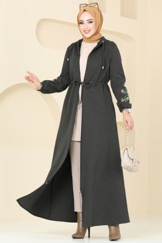 P.L. - Abaya PL9088 Khaki