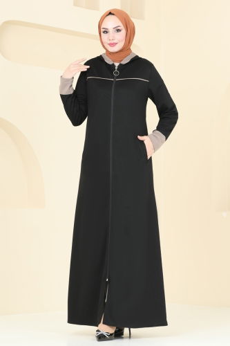 P.L. - Abaya PL9110 Black