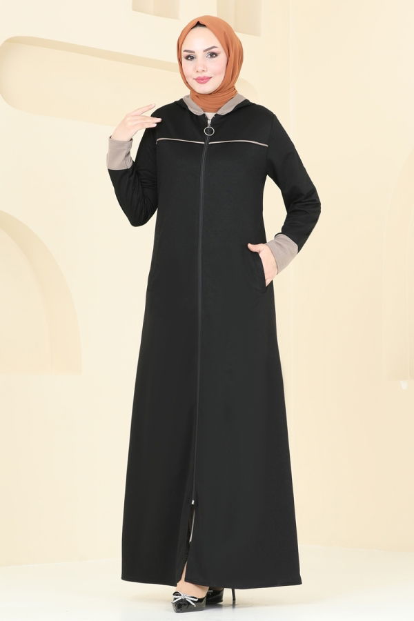 Modaselvim Abaya Abaya PL9110 Black