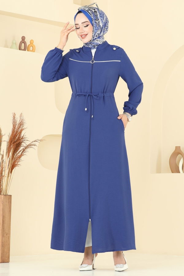 Modaselvim NET 20%+20% DISCOUNT IN THE CARD Abaya PL9150 Indigo