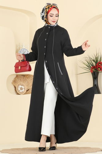 P.L. - Abaya PL9201 Black