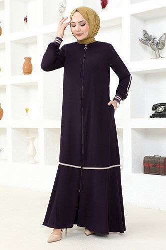 moda selvim ABAYA RBA2001-M Myrtle - Thumbnail