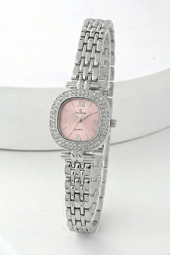 moda selvim Accessory 142CLSK1184 Silver&Pink - Thumbnail