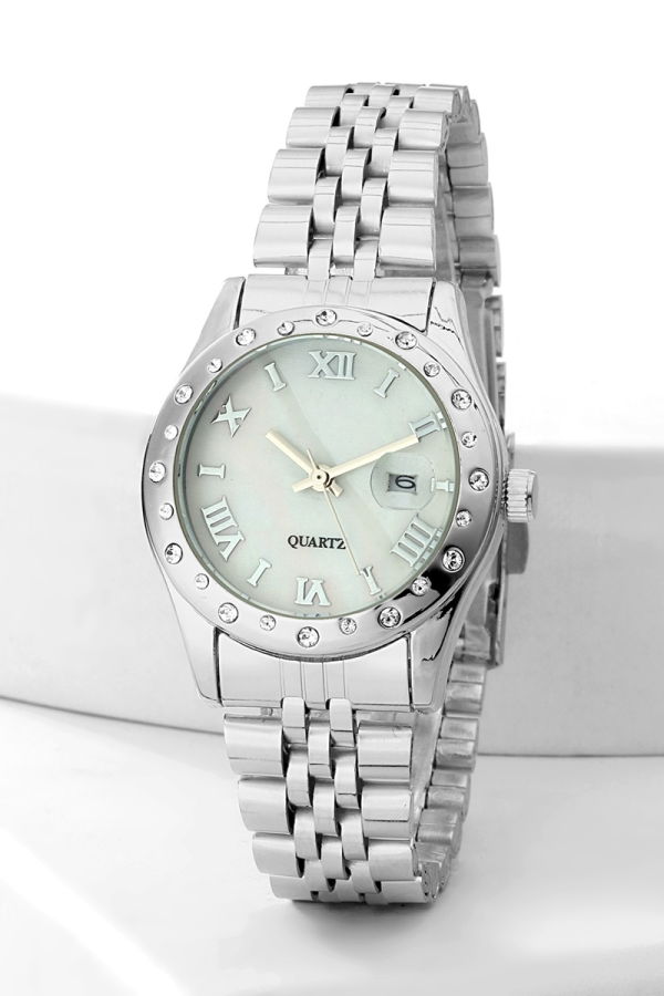 Modaselvim CLOCK Accessory 8196CLSK1184 Silver