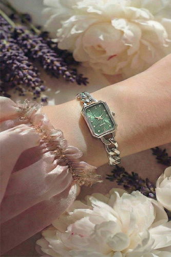 moda selvim Accessory 83CLSK1184 Silver & Emerald - Thumbnail