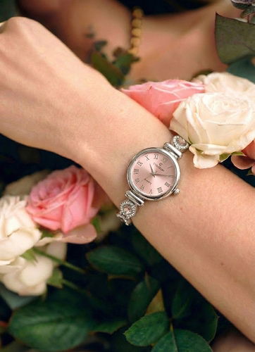 moda selvim Accessory 8794CLSK1184 Silver&Pink - Thumbnail