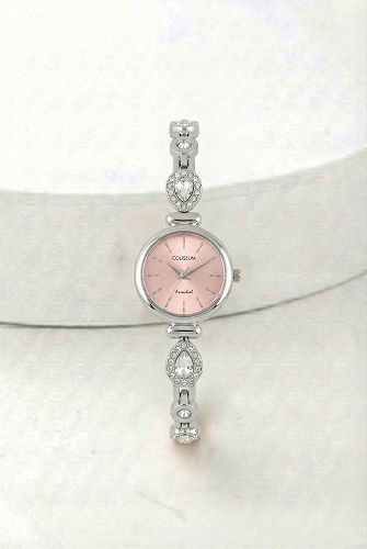 moda selvim Accessory 8794CLSK1184 Silver&Pink - Thumbnail