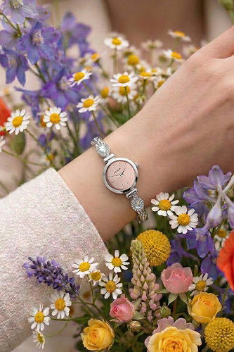 moda selvim Accessory 8794CLSK1184 Silver&Pink - Thumbnail