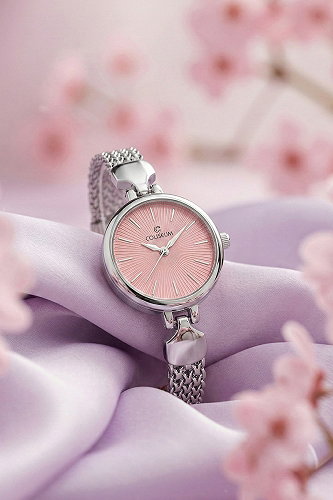 moda selvim Accessory 8800CLSK1184 Silver&Pink - Thumbnail