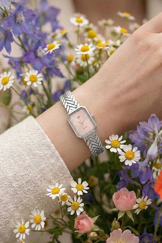 moda selvim Accessory 8838CLSK1184 Silver&Pink - Thumbnail