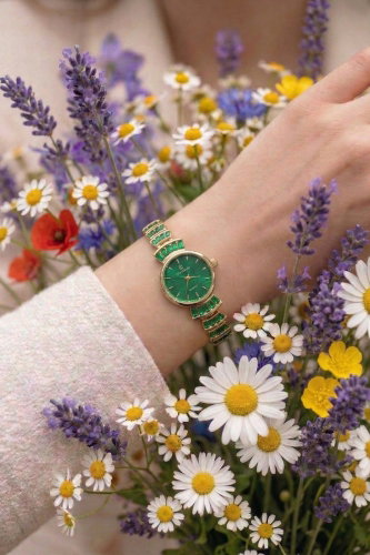 C.L.S.K. - Accessory 8890CLSK1184 Gold&Emerald