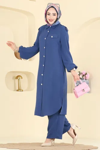 S.L. - Aksesuar Cepli Aerobin Takım 2815SL432 İndigo