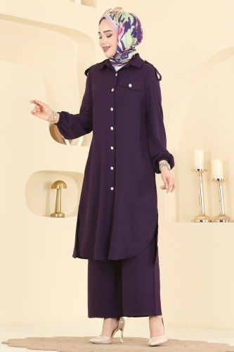 S.L. - Aksesuar Cepli Aerobin Takım 2815SL432 Mor