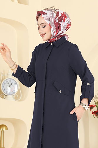 moda selvim Aksesuar Cepli Dabıl Takım 2792SL432 Laci - Thumbnail