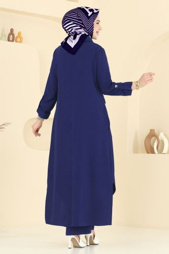 moda selvim Aksesuar Cepli Sofia Takım 2671SL432 Açık Laci - Thumbnail