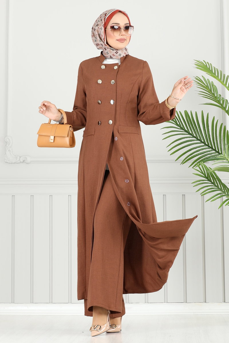 Aksesuar Cepli Sofia Takım 2701SL432 Kahve