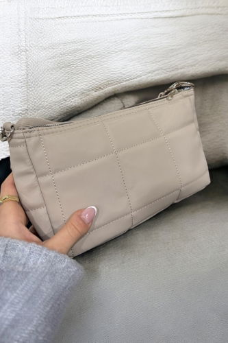 moda selvim Aksesuar Zincirli Kadın Çantası 57STG610 Vizyon - Thumbnail
