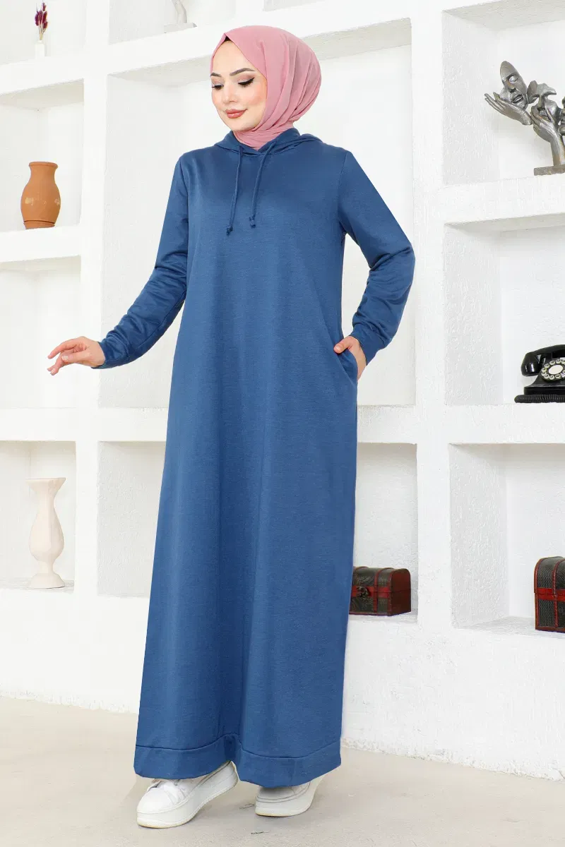 MRV M.S.L. - الفستان MSL0045-M ازرق