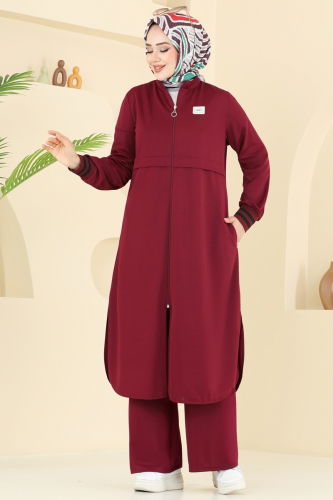 D.V.L. - Arma Detay İkili Takım 424DVL817 Bordo
