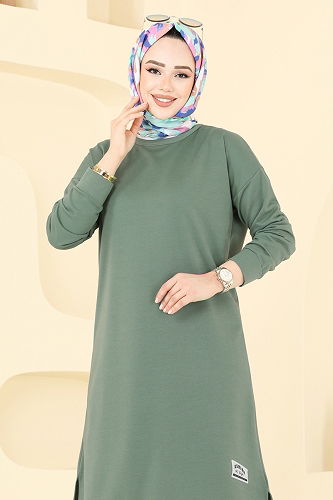 moda selvim Arma Detay İkili Takım 6032UZ662 Mint - Thumbnail