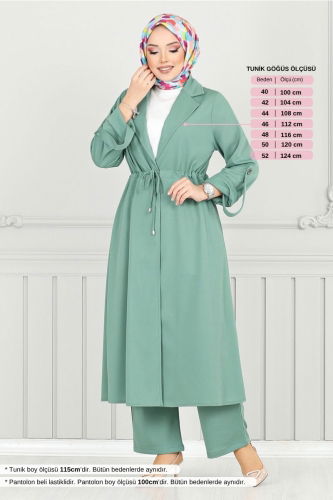 MRV P.L. - Arma Detay Tesettür Takım 9140PL940-M Mint