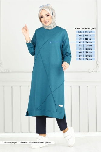 MRV A.Y.D. - Arma Detay Tunik 2696AYD969-M Petrol