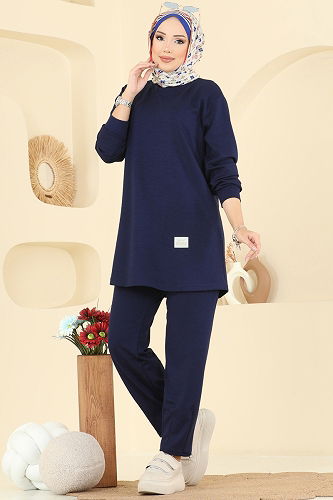 moda selvim Arma Detaylı Modal Takım 2732AYD574 Laci - Thumbnail