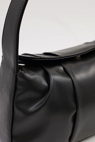 moda selvim Armalı El Ve Omuz Çantası 6236ARK1142 Siyah - Thumbnail