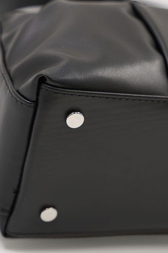 moda selvim Armalı El Ve Omuz Çantası 6236ARK1142 Siyah - Thumbnail