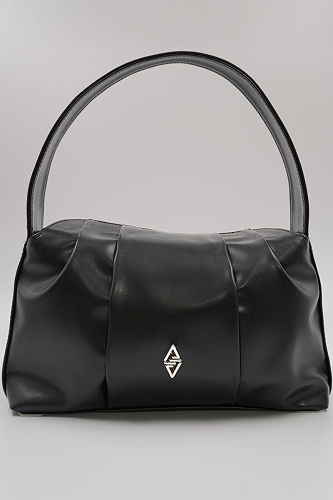 moda selvim Armalı El Ve Omuz Çantası 6236ARK1142 Siyah - Thumbnail