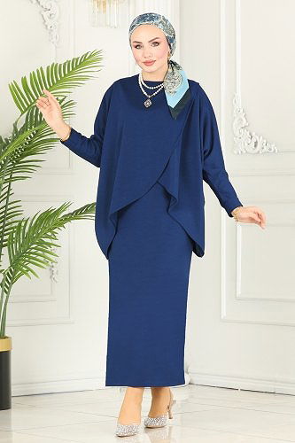 moda selvim Asimetrik Kesim Mira Takım 1985UKB139 Laci - Thumbnail