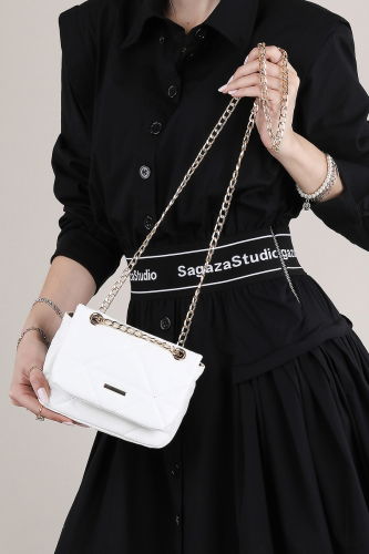 moda selvim Bag 063STG610 White - Thumbnail