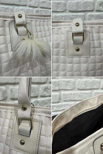 moda selvim الحقيبة بيج 09STG610 - Thumbnail