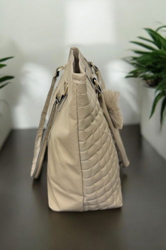 moda selvim الحقيبة بيج 09STG610 - Thumbnail