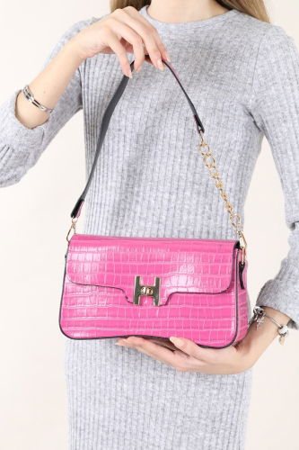 moda selvim Bag 1013TNC822 Fuchsia - Thumbnail