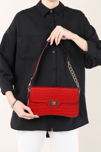 moda selvim Bag 1013TNC822 Red - Thumbnail