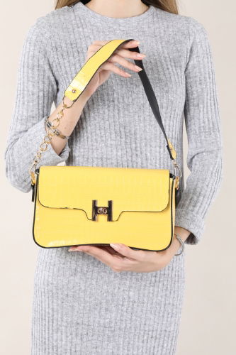 moda selvim Bag 1013TNC822 Yellow - Thumbnail