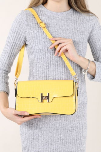 moda selvim Bag 1013TNC822 Yellow - Thumbnail