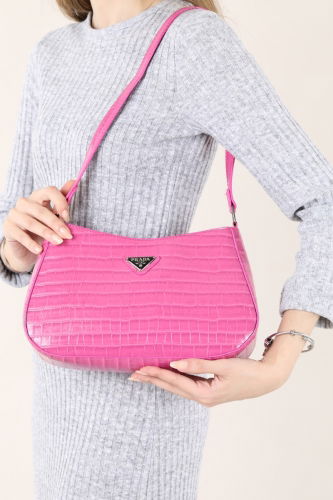 moda selvim Bag 1014TNC822 Fuchsia - Thumbnail