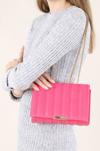 moda selvim Bag 1015TNC822 Fuchsia - Thumbnail