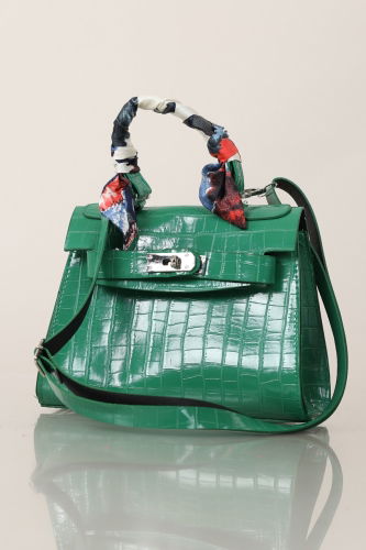 moda selvim Bag 1017TNC822 Benetton Green - Thumbnail