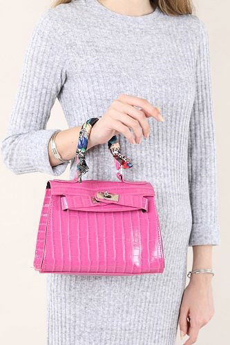 moda selvim Bag 1017TNC822 Fuchsia - Thumbnail