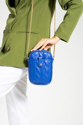 moda selvim 1019OZL820 ازرق حقيبة - Thumbnail