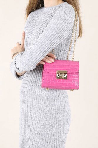 moda selvim Bag 1019TNC822 Fuchsia - Thumbnail