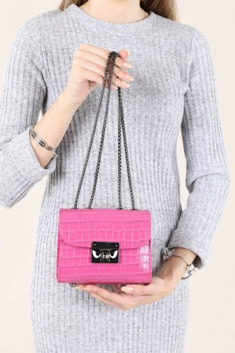 T.N.C. - Bag 1019TNC822 Fuchsia&Silver