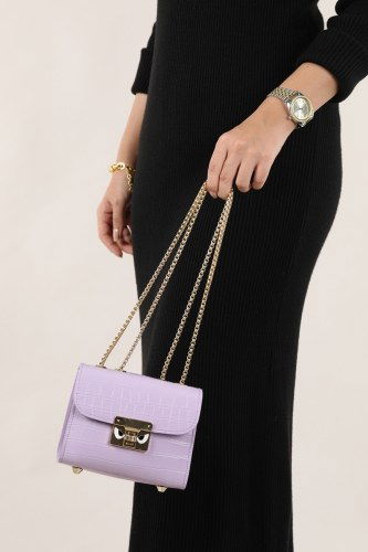 moda selvim Bag 1019TNC822 Lilac - Thumbnail