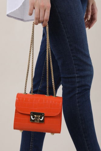 moda selvim Bag 1019TNC822 Orange - Thumbnail