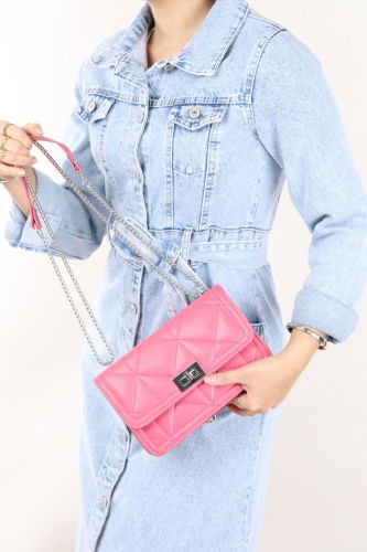 moda selvim Bag 1022TNC822 Fuchsia - Thumbnail