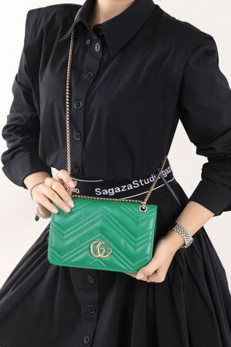 moda selvim Bag 1026TNC822 Benetton Green - Thumbnail