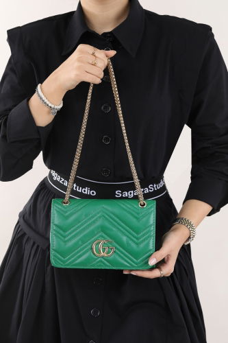 moda selvim Bag 1026TNC822 Benetton Green - Thumbnail